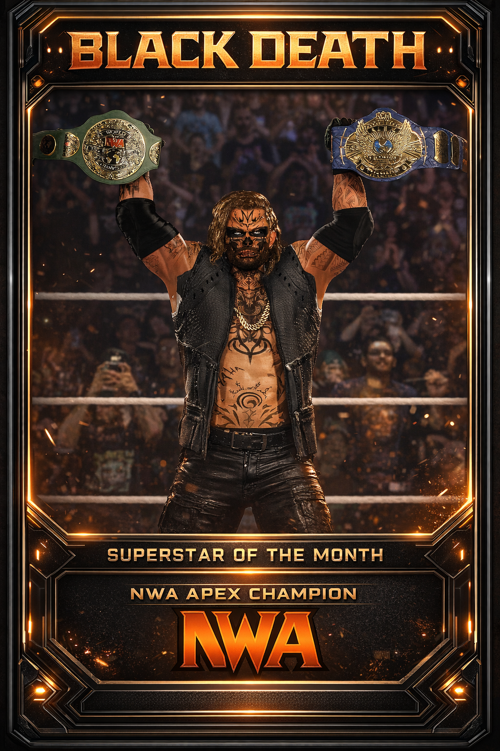 Black Death — December 2025 Superstar of the Month card