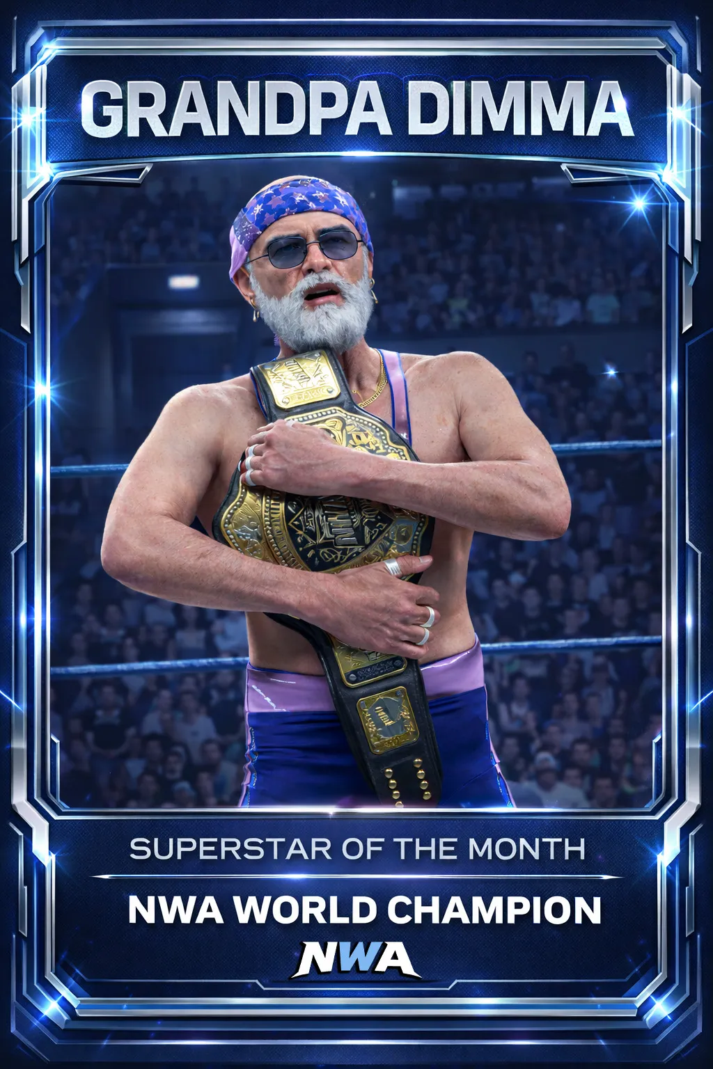Grandpa Dimma — January 2026 Superstar of the Month card